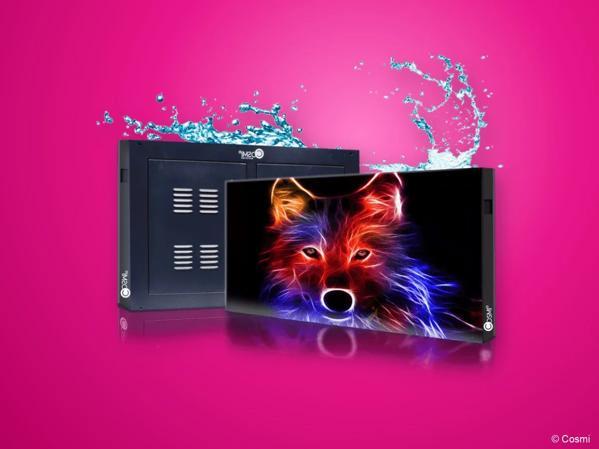 Écrans vitrine LCD